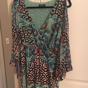 Bebe dress bead details